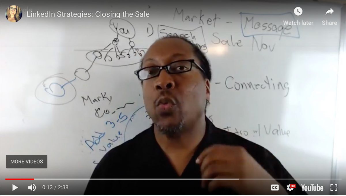 A Quick Tip for Closing the Sale through LinkedIn
